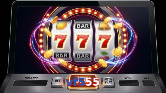 Main screen of Vf555 slots page for PK players